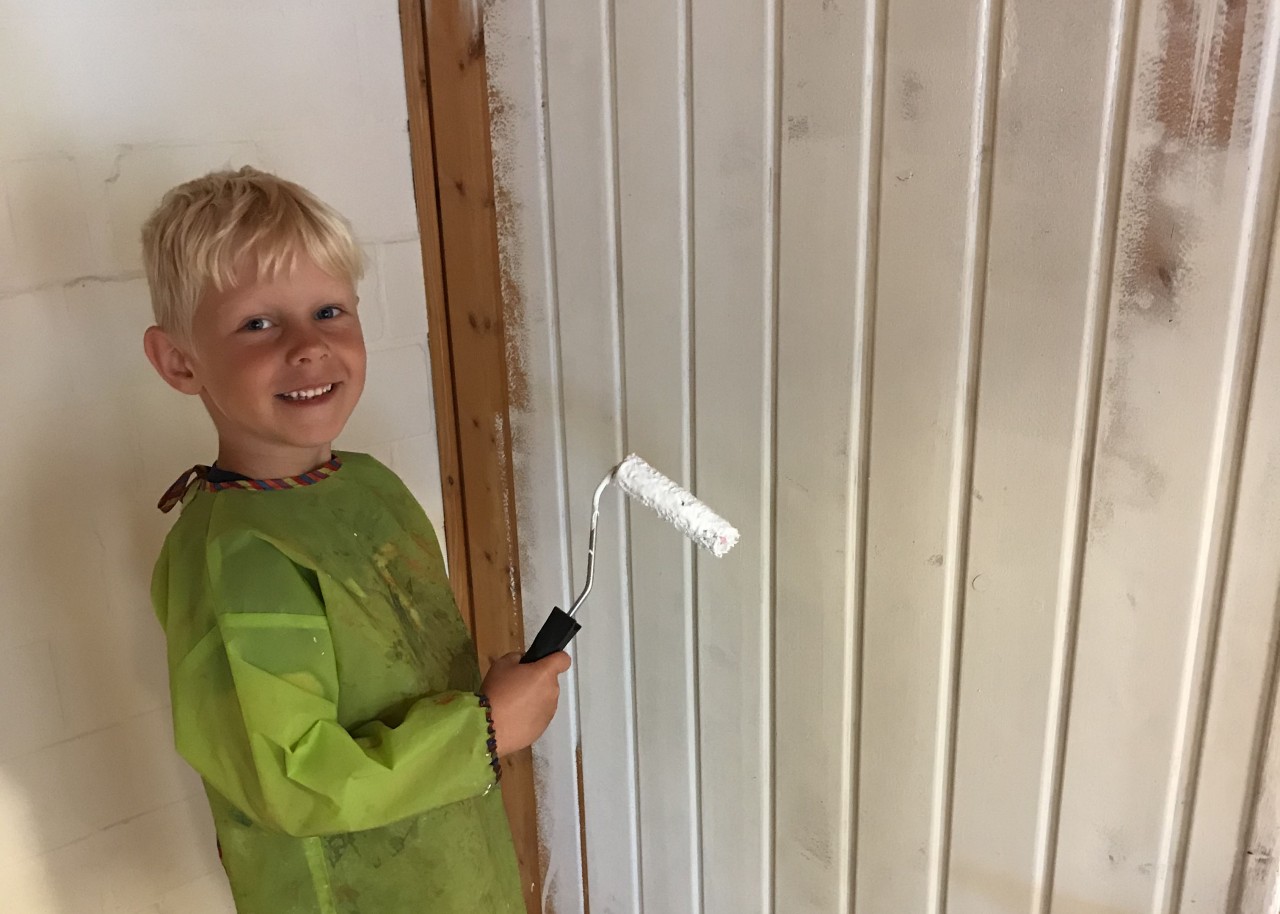 Es wurde von allen tatkräftig mitgeholfen.